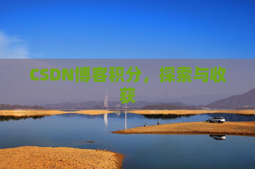 CSDN博客积分,探索与收获